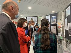 Visite officielle Cité Educative Melun Val de Seine en présence de Nathalie Elimas, Secrétaire d'Etat chargée de l’Education prioritaire - Agrandir l'image (fenêtre modale)