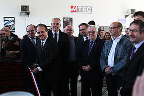 Inauguration du Training Center par Louis Vogel à Paris Villaroche