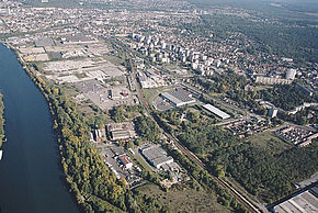 Vue aérienne du Quartier Saint-Louis à Dammarie-lès-Lys