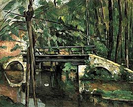 Pont de Maincy, par Cezanne - Agrandir l'image (fenêtre modale)