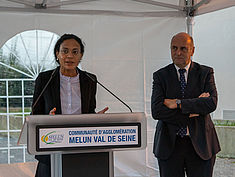 Inauguration Résidence Espace Le Mée-sur-Seine - Agrandir l'image (fenêtre modale)