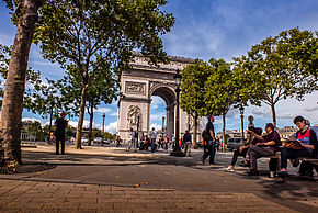 L'Arc de Triomphe à Paris