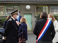 Visite ministérielle pour la Cité Educative - Agrandir l'image (fenêtre modale)