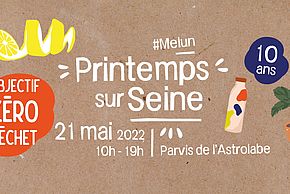 Affiche du festival Printemps sur Seine, le 21 mai à Melun - Agrandir l'image