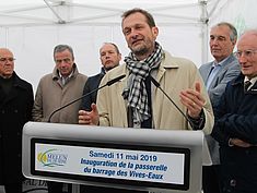 Inauguration de la Passerelle des Vives Eaux - Agrandir l'image (fenêtre modale)