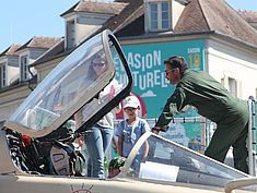 Paris Air Legend 2019 - Jaguar @ Place St Jean, Melun - Agrandir l'image (fenêtre modale)