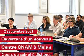 CNAM ouverture centre Melun