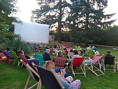 Ciné plein air 2021 - La Rochette - Agrandir l'image (fenêtre modale)