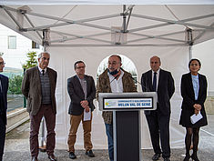 Inauguration Résidence Espace Le Mée-sur-Seine - Agrandir l'image (fenêtre modale)