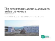 Les Déchets Ménagers & Assimilés en Île-de-France