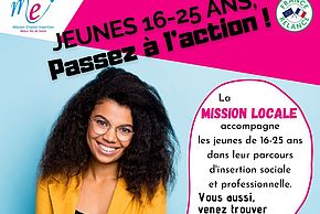 La mission locale accompagne les jeunes de 16 à 25 ans