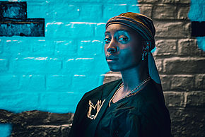 La rappeuse Eesah Yasuke