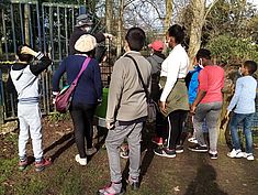 Sortie des adolescents du PRE au Parc du Château Soubiran de Dammarie-lès-Lys Vacances du PRE. - Agrandir l'image (fenêtre modale)