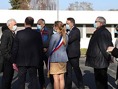 Visite ministérielle du Secrétaire d'État au Ministère de la Cohésion des territoires, chargé de la Ruralité, Joël Giraud du lundi 1er mars 2021. - Agrandir l'image (fenêtre modale)