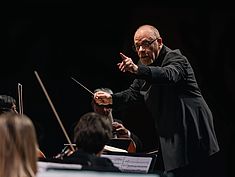 Jean-Michel Despin au Concert de l'Orchestre Melun Val de Seine au Mas le 18 décembre 2022 - Agrandir l'image (fenêtre modale)