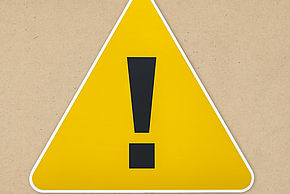 Icône panneau "attention"