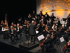 Photo d'ensemble de l'Orchestre Melun Val de Seine au Mas le 18 décembre 2022 - Agrandir l'image (fenêtre modale)