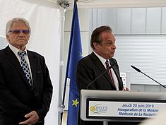 Inauguration de la Maison Médicale de La Rochette - Agrandir l'image (fenêtre modale)